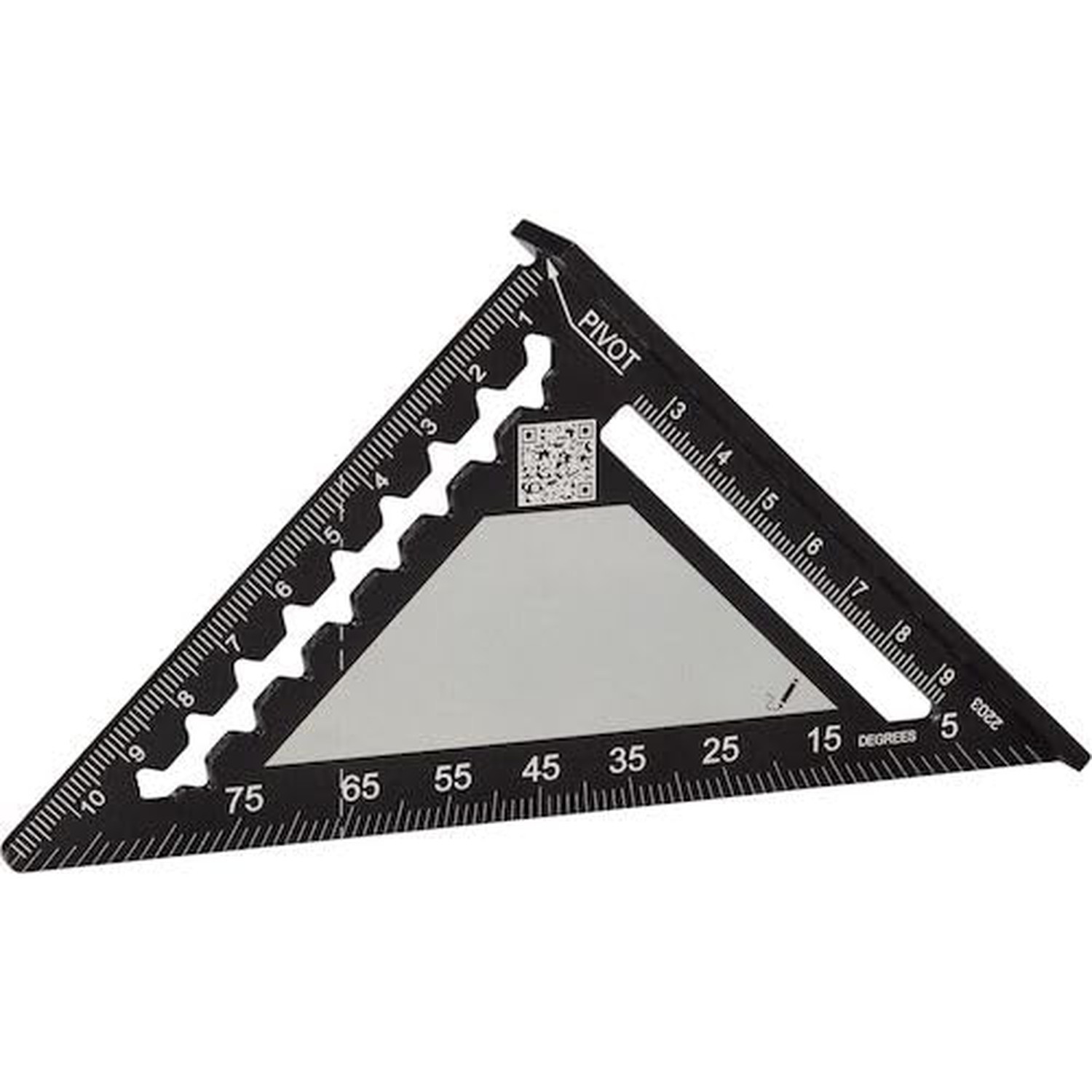 5-in-1 try square 110 mm I Hultafors I Carpenter’s square CNC milled from alu…