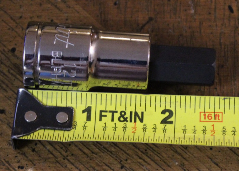 Blue Point Tools New BLPHM1212 1/2″ Drive 12mm Metric Hex Socket Bit Driver