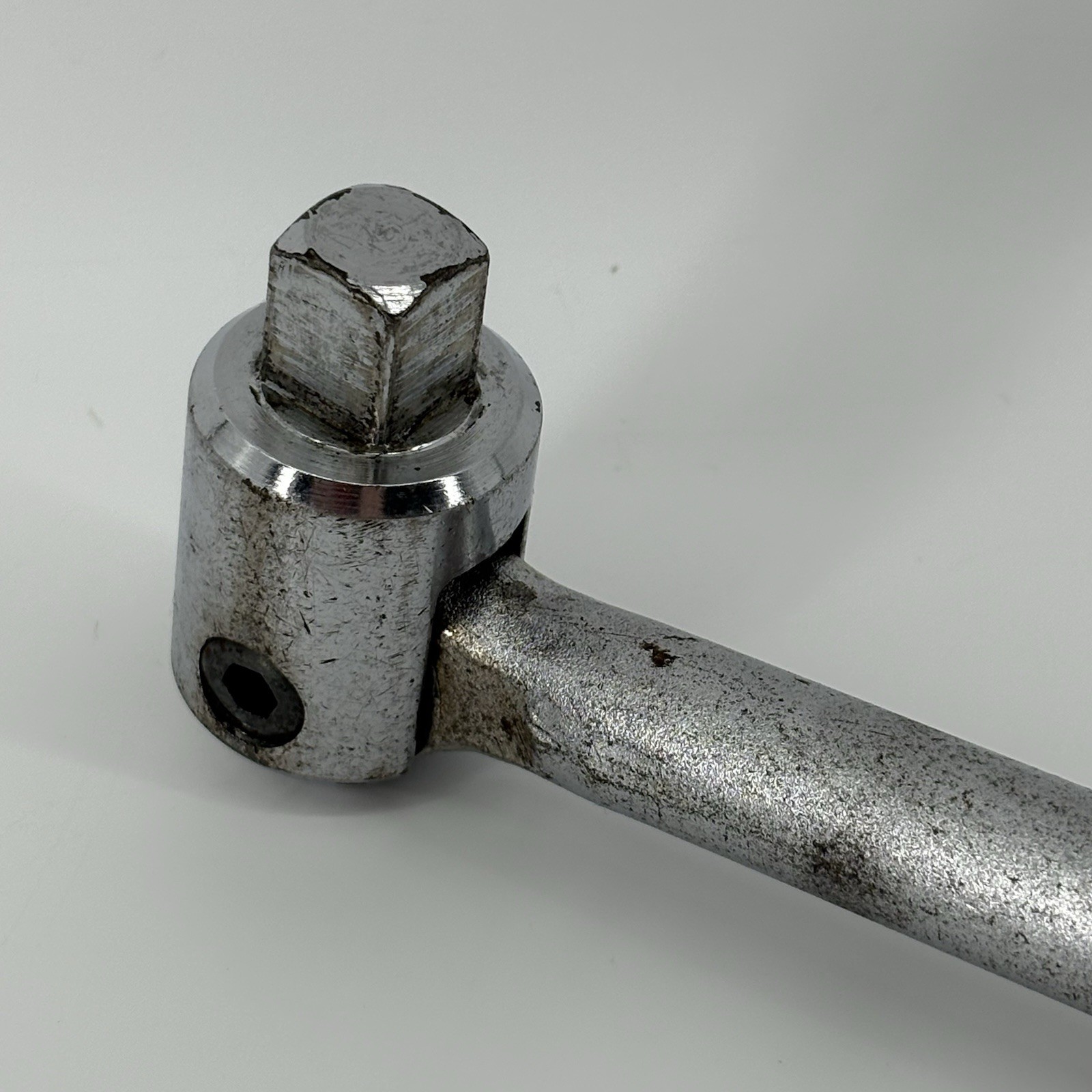 MAC TOOLS 1/2″ DRIVE 24″ CHROME FLEX BREAKER BAR V24F USA VINTAGE READ DS!
