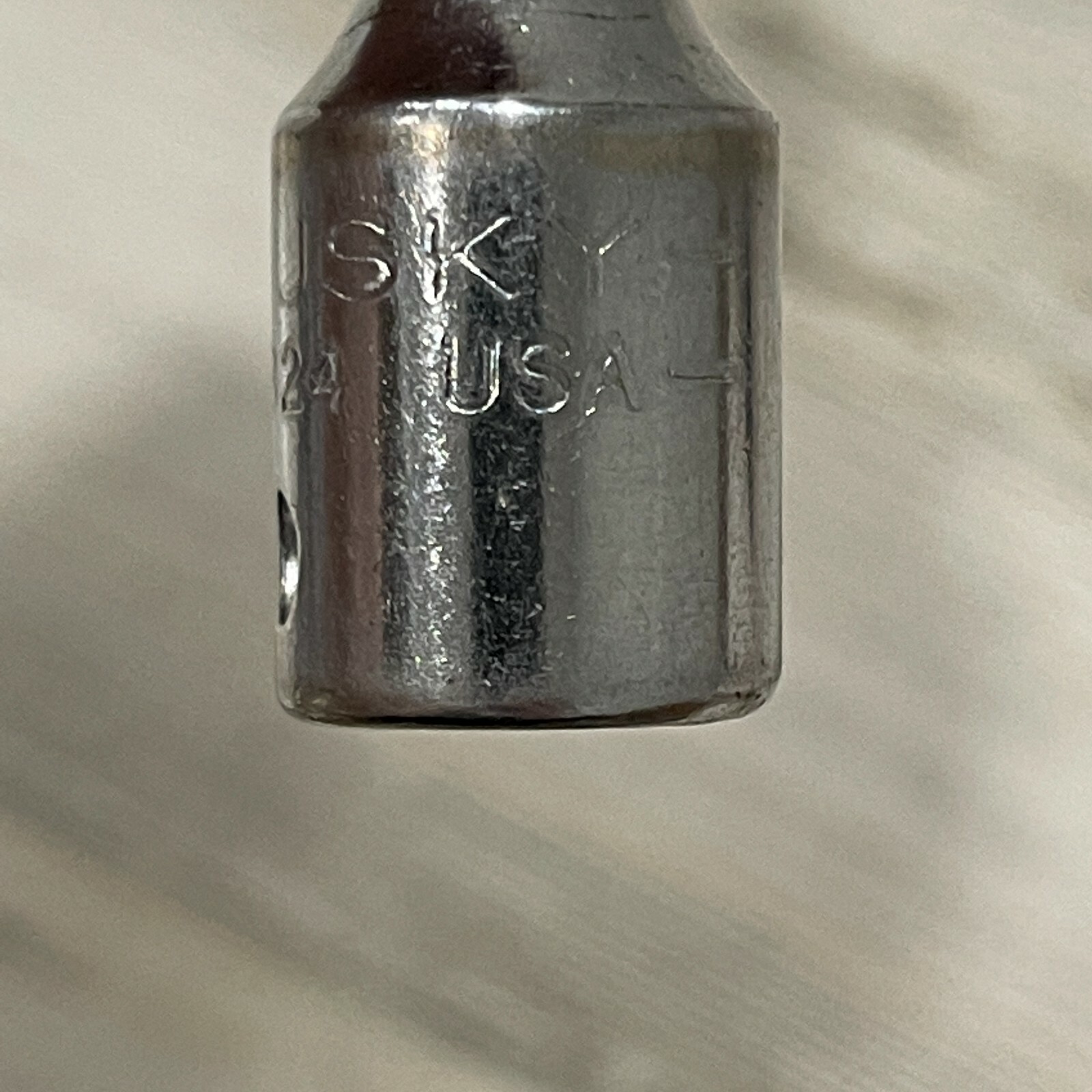 Vintage Husky 3/8” Drive 8″ Ratchet Socket Extension Model CB 24 Made In USA