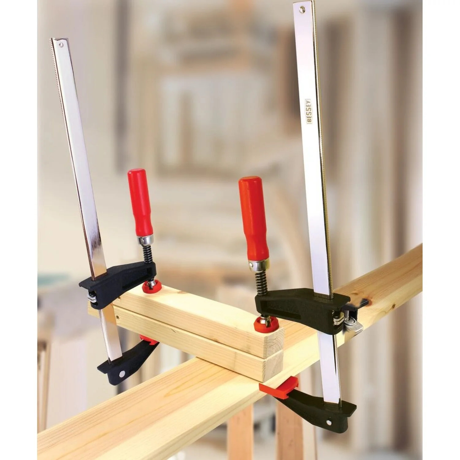 Bessey TGC3.506+2K Clamp, woodworking, clutch style, swivel pads