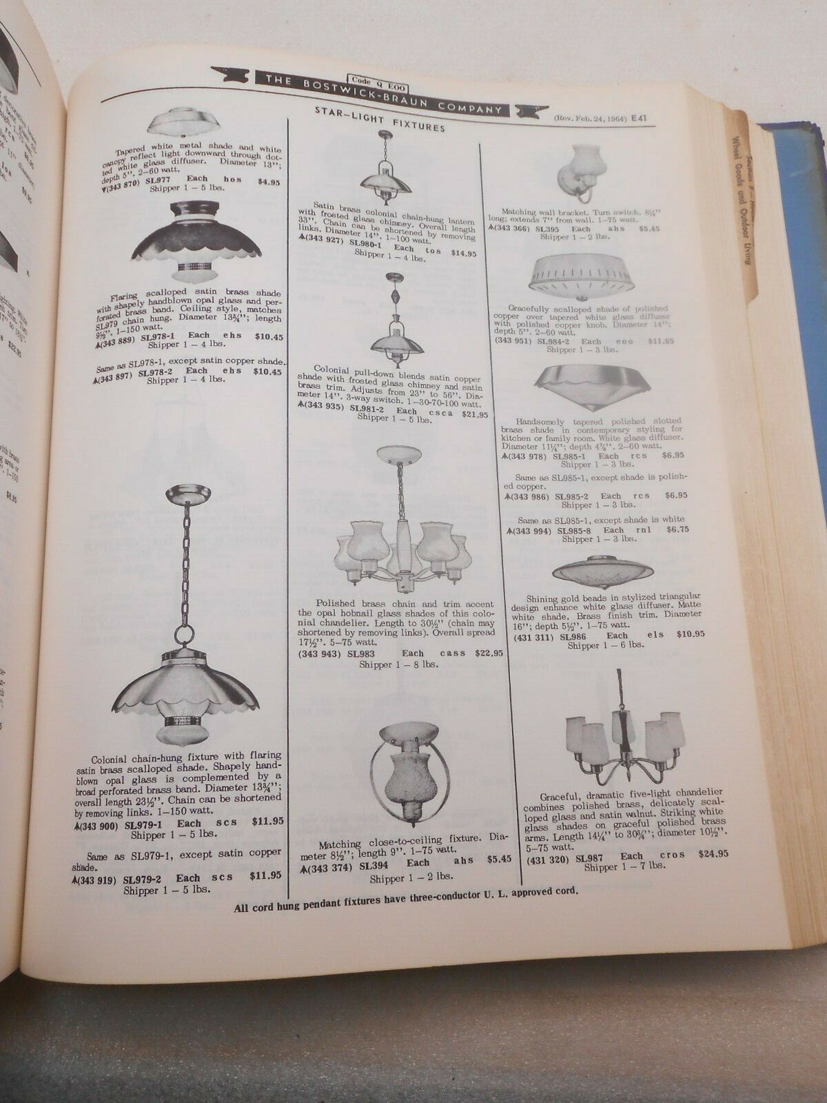Baustick Braun Catalog