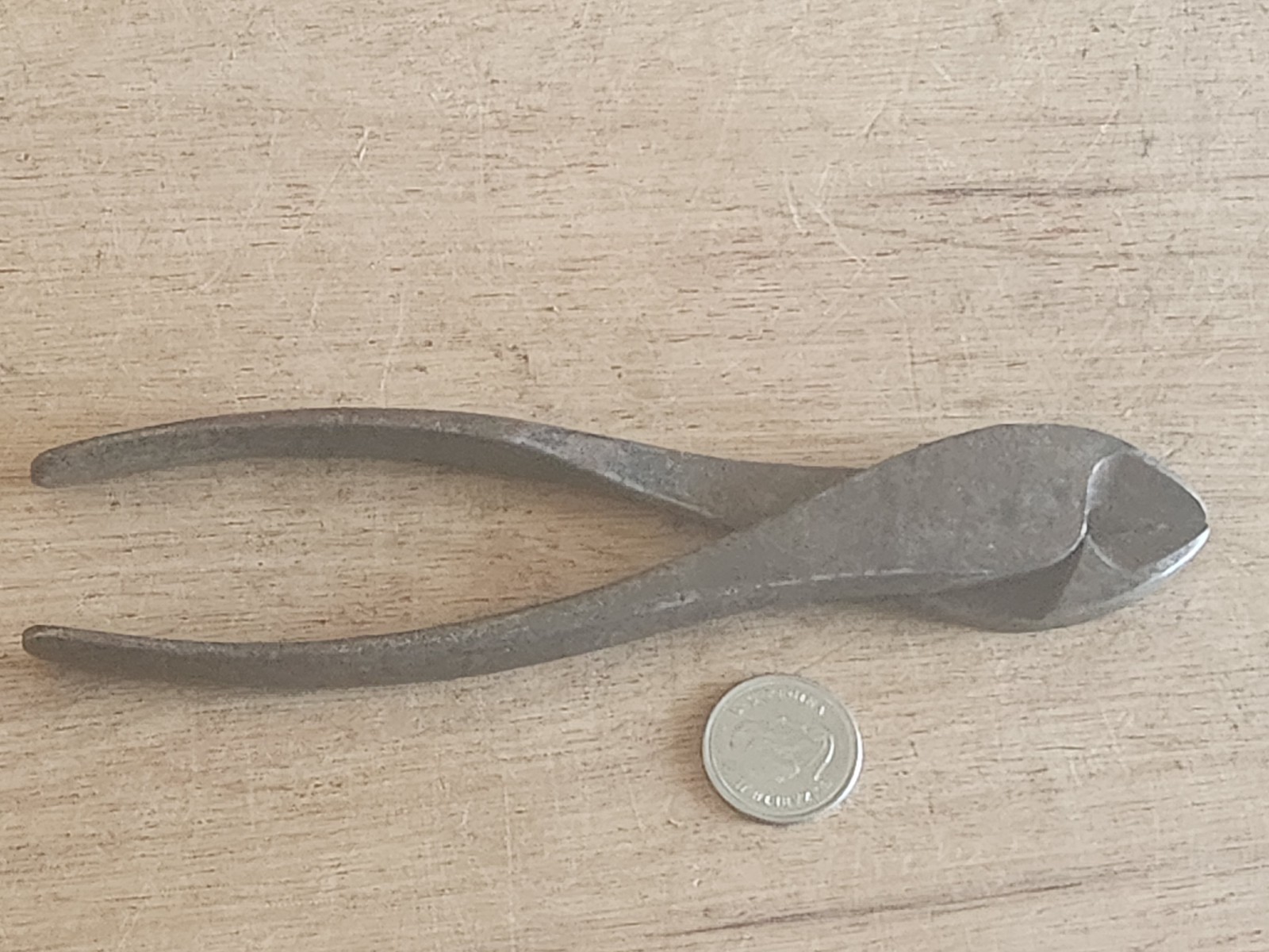 Crescent 542 Diagonal Cutting Pliers 7″ Jamestown NY USA Wire Cutters Vtg Tools
