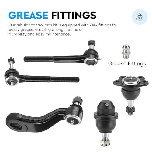 4WD Suspension Kit Chevy GMC 95-99 14pc Ball Joint Tie Rod