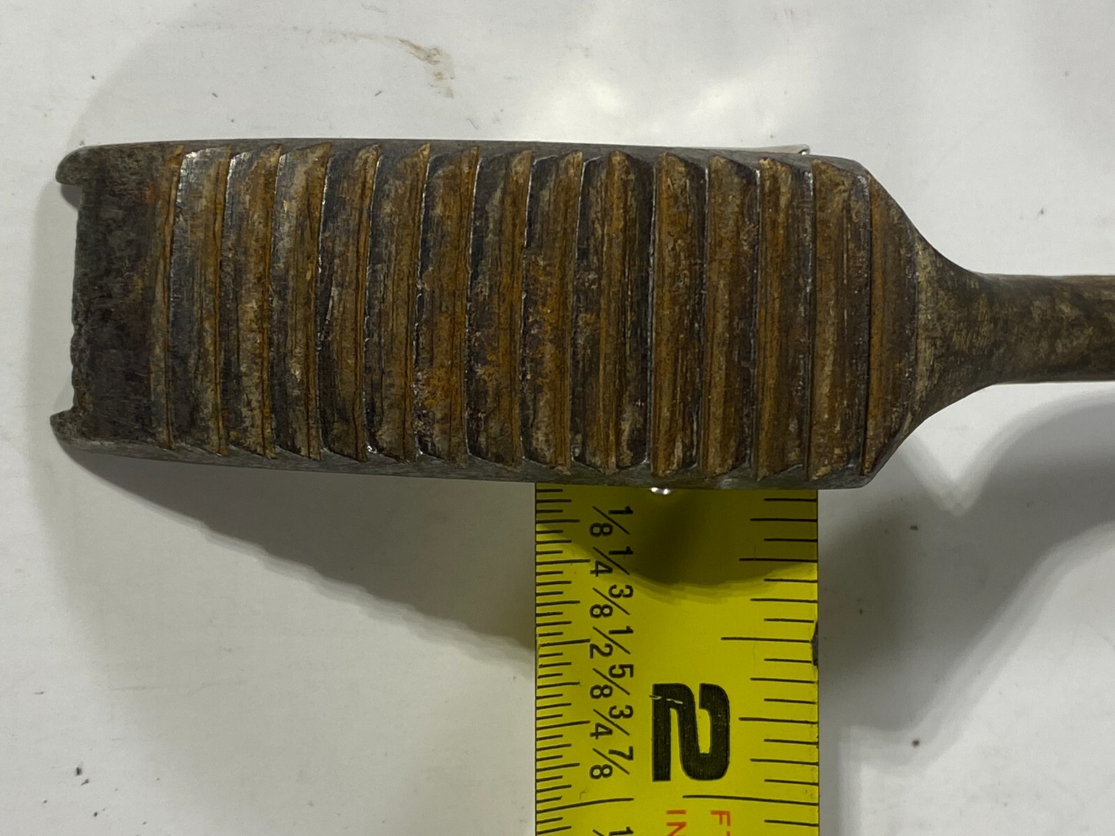 Vintage Long Handle Wood Chisel Scraper Gouge 17.5″ Woodworking Tool