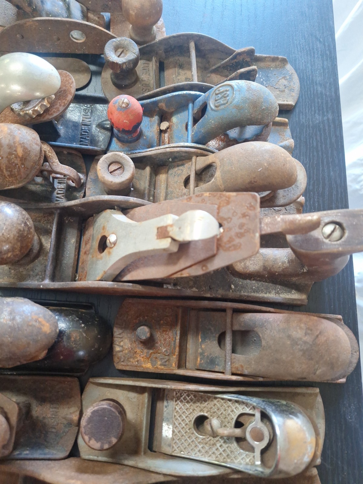 Wood Plane Mixed Lot Of 14 Tools Various Manufacturer’s See Pictures