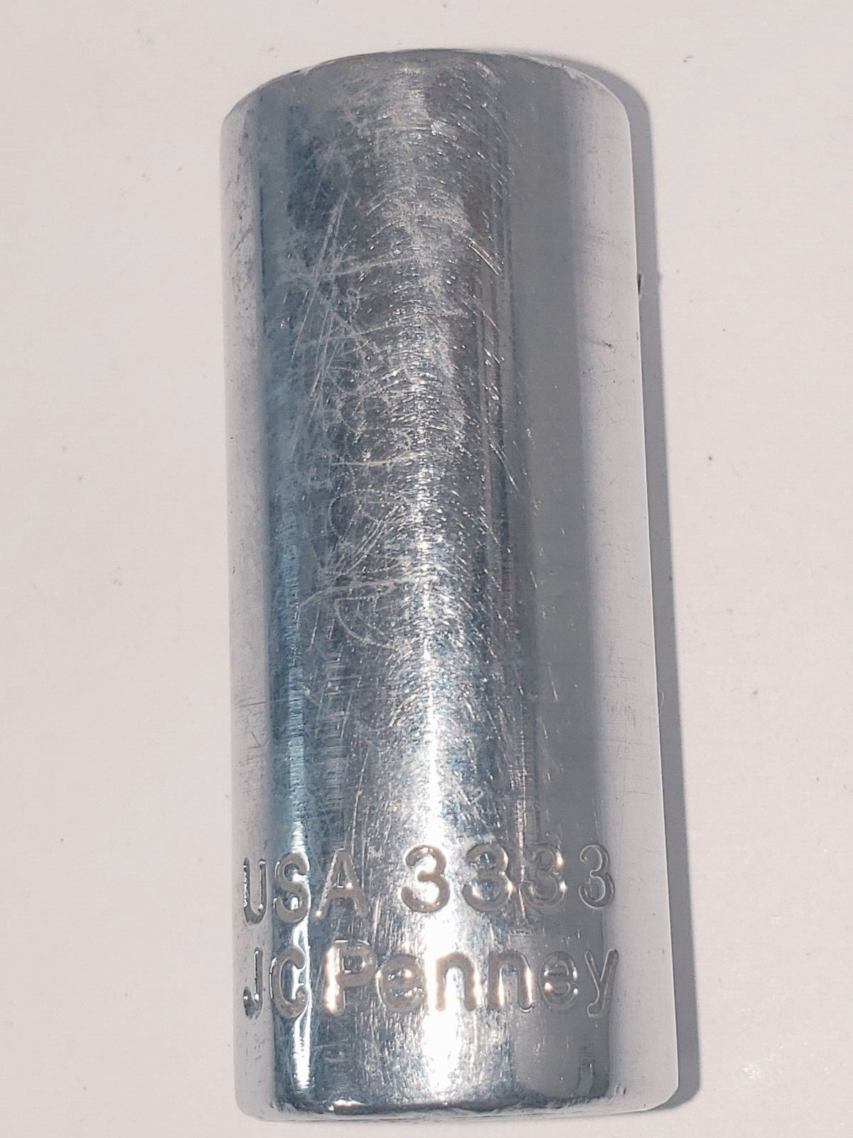 Vintage JC Penney 9/16″ Deep Socket 6 pt 3/8″ Drive #3333 Made In USA