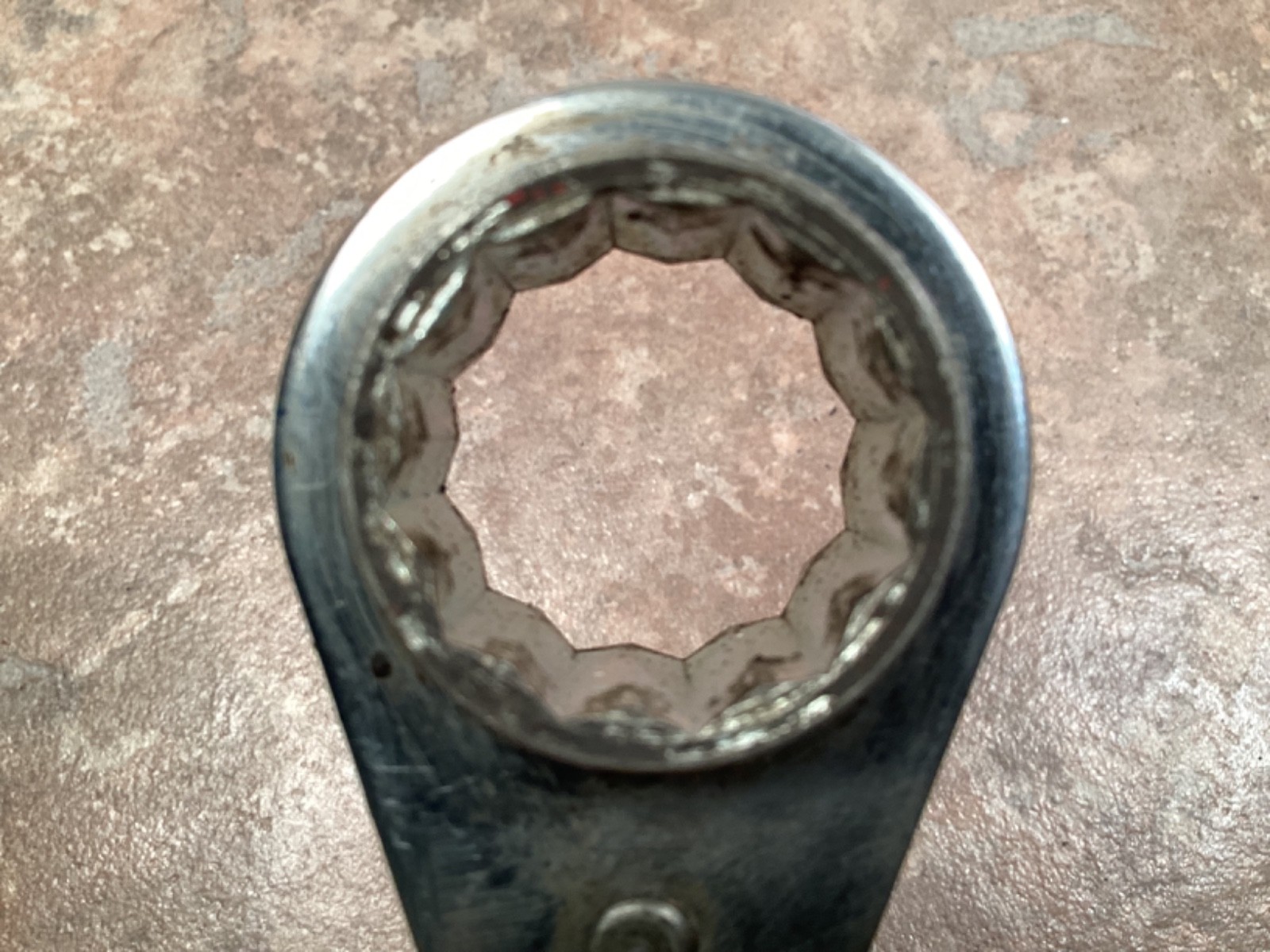 Vtg Matco Ratcheting Wrench Box Ends #2428 SAE 9 1/4″ Length 3/4″ & 7/8″ USA
