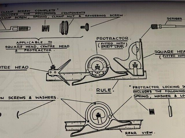 Moore & Wright Sheffield Precision Replacement Parts Manual 1960’s Copy
