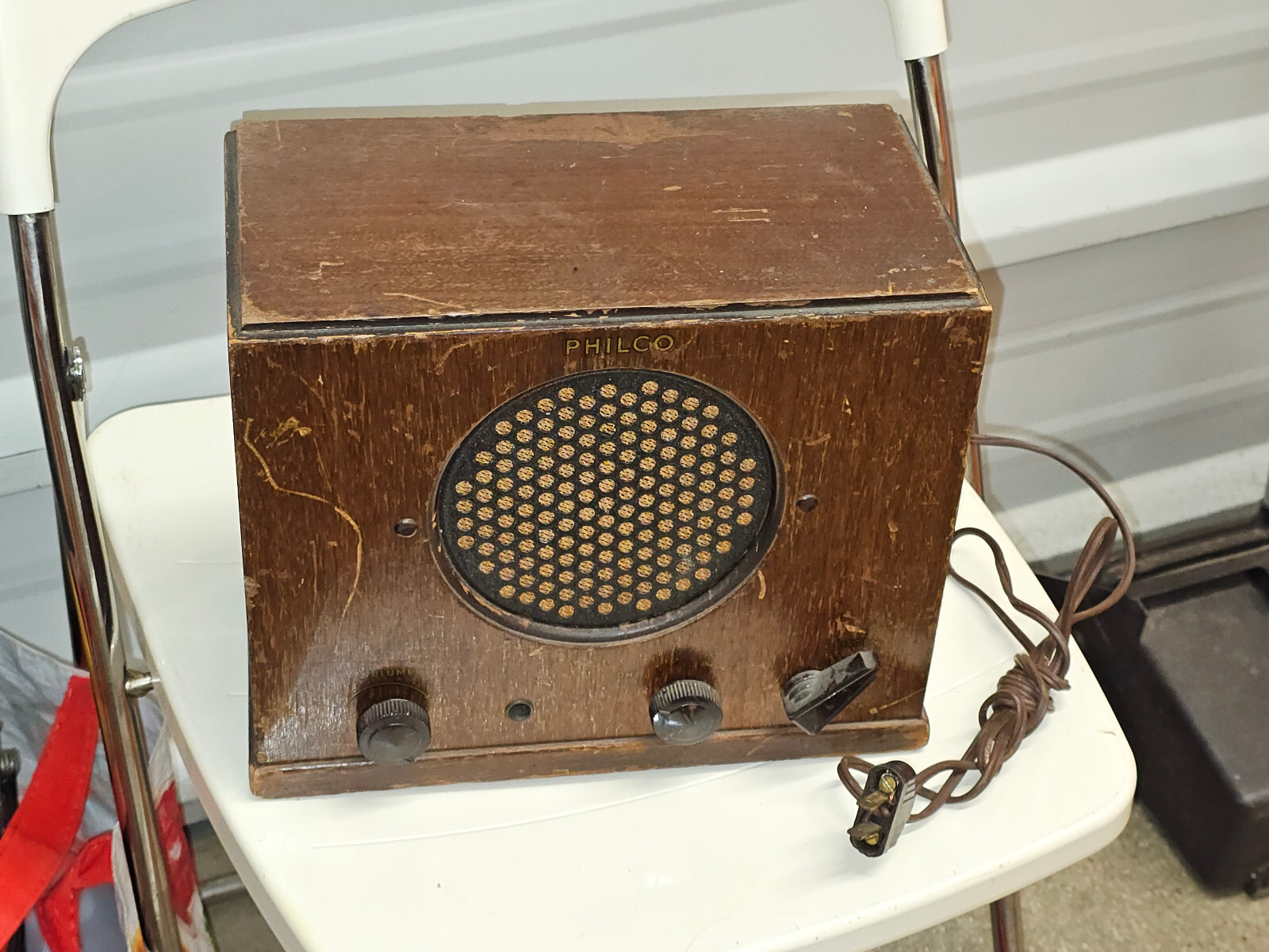 PHILCO PHONE 901 / WESTERN ELECTRIC TELETALK TUBE AMPLIFIER (WORKS)