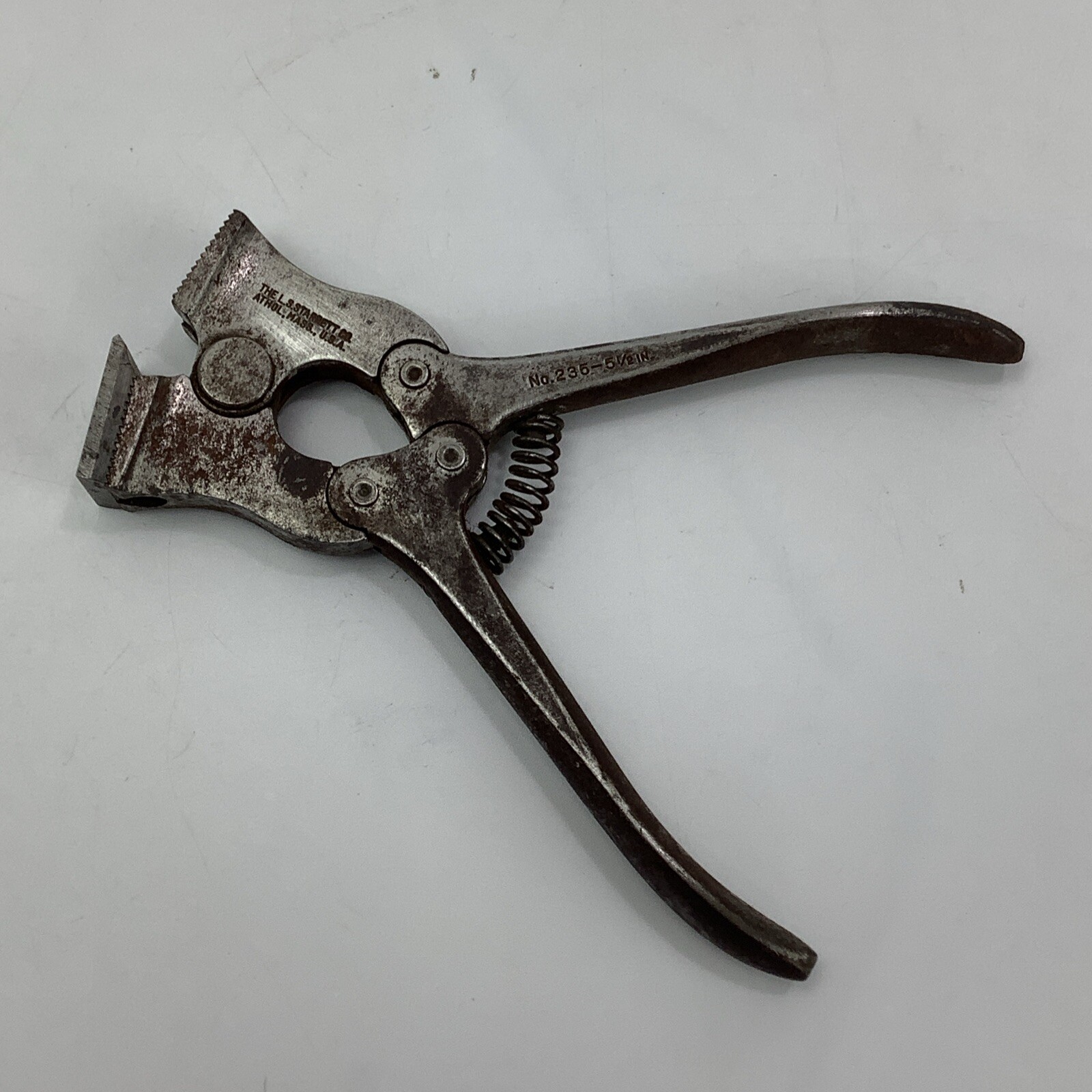VTG L.S. Starrett USA Machinist 5-1/2″ No.235