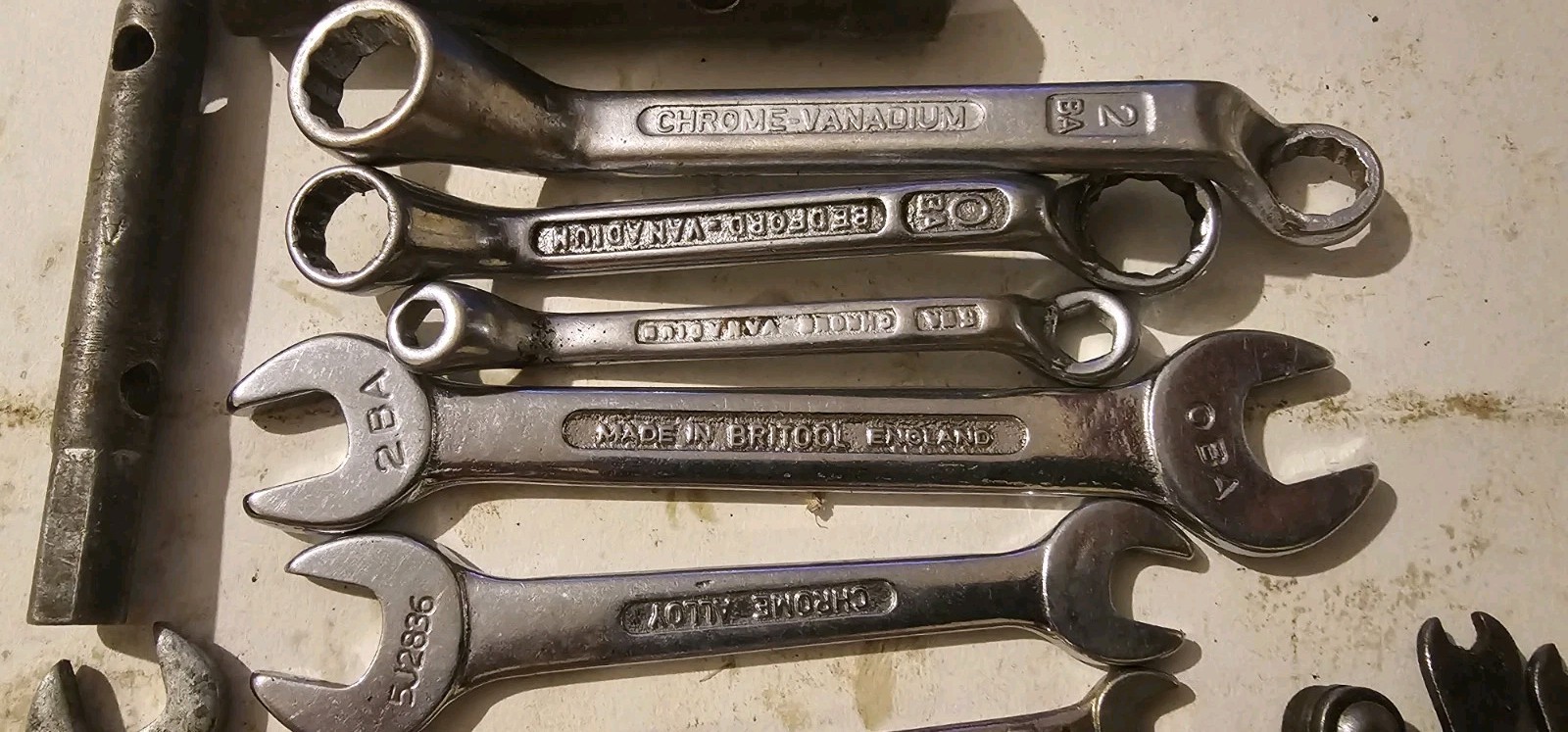 Vintage British Engineers Spanner Lot – Britool, King Dick, Terry’s Spencer, WW2