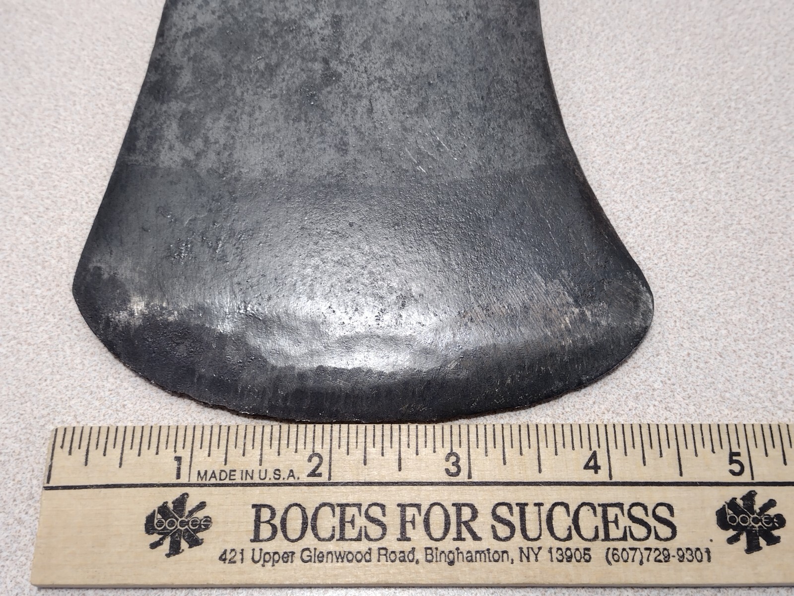 Vtg Single Bit Axe Head 3lb 2 oz 4.5” Bit Marked Lewistown PA (143)