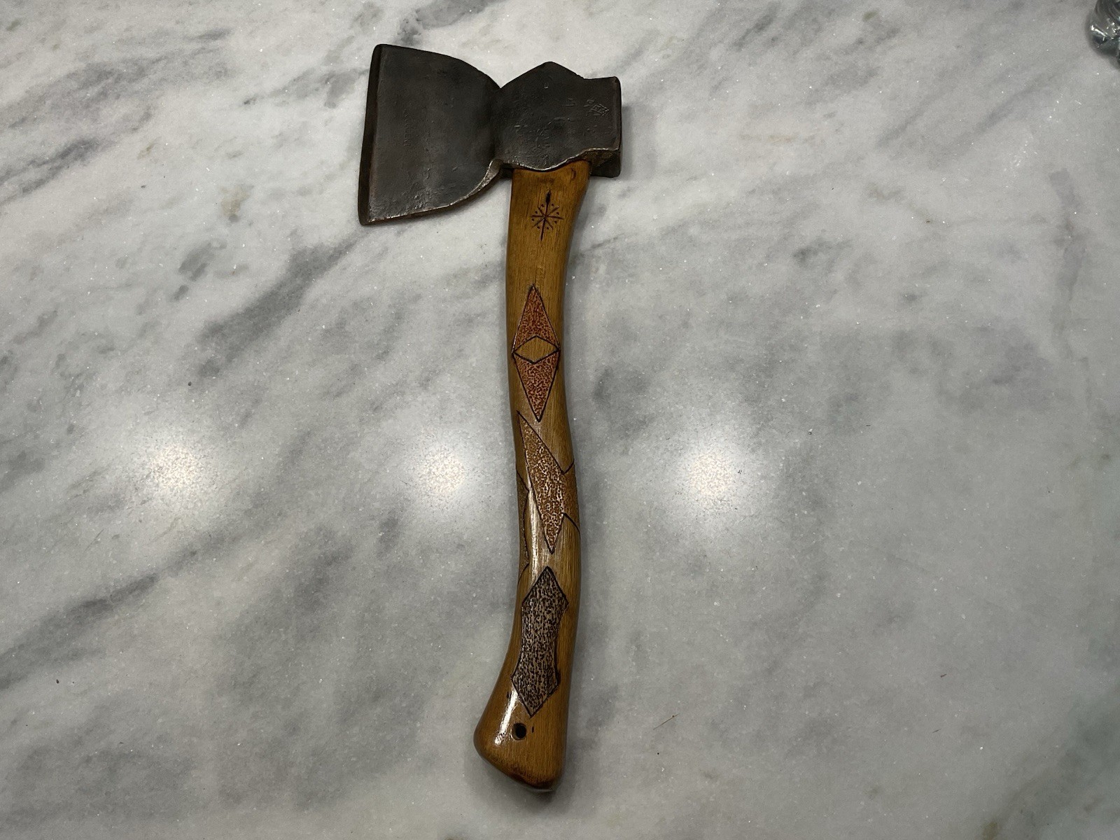 Vintage Occident Axe Made In Seattle Custom Handle