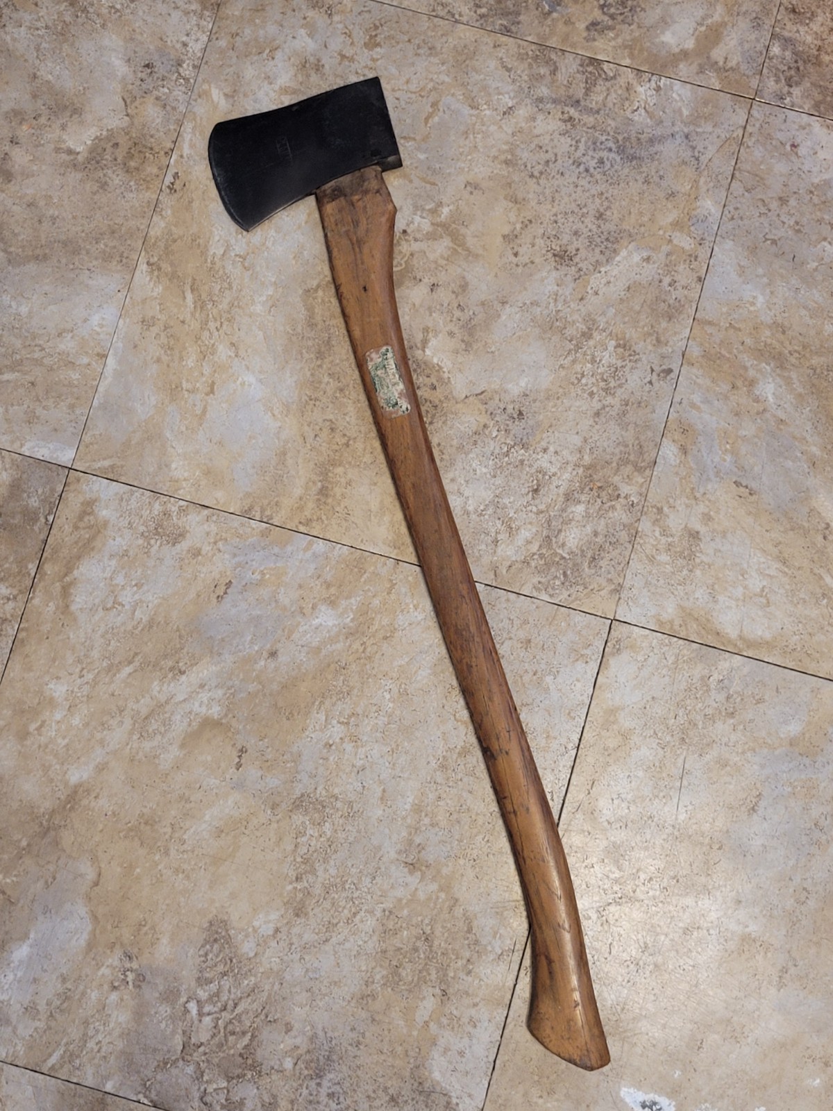 Vtg PLUMB 32″ Long 3 Lb 9 Oz Total Weight 4″Blade Single Bit Hatchet Axe.OBO