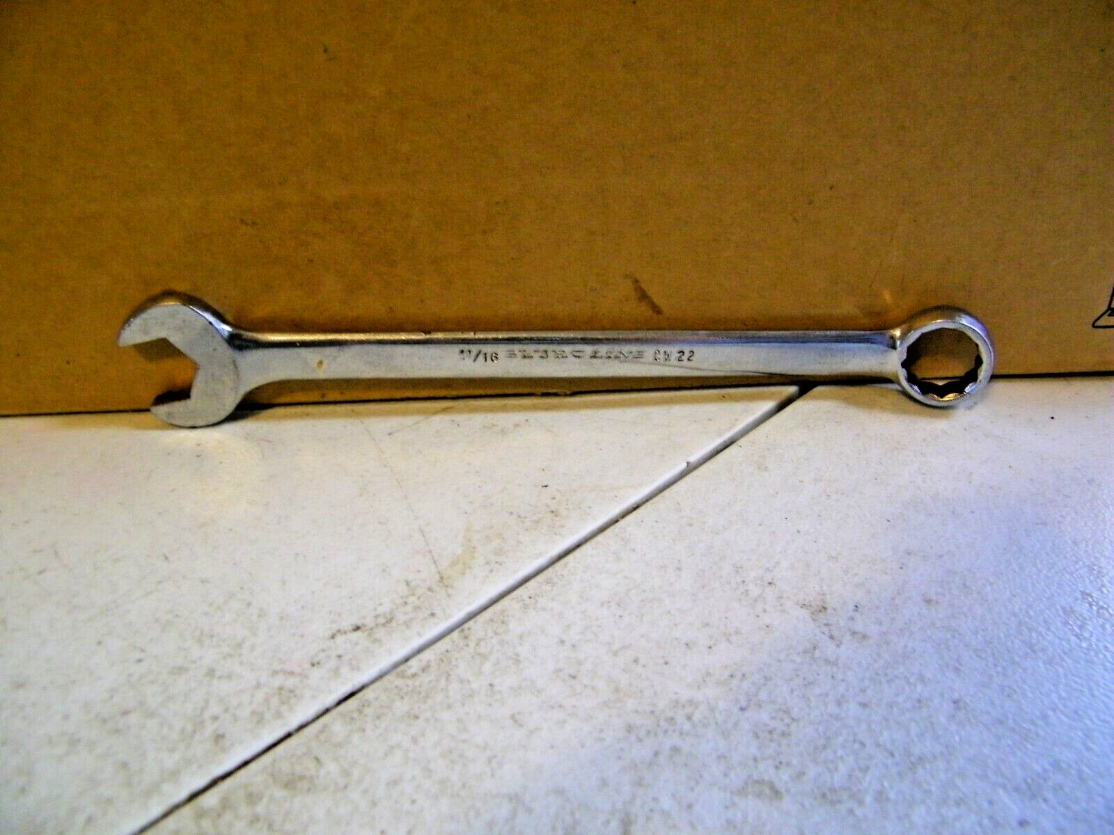 Vintage Blue-line Combination Wrench 11/16″ CW-22 12 pt.