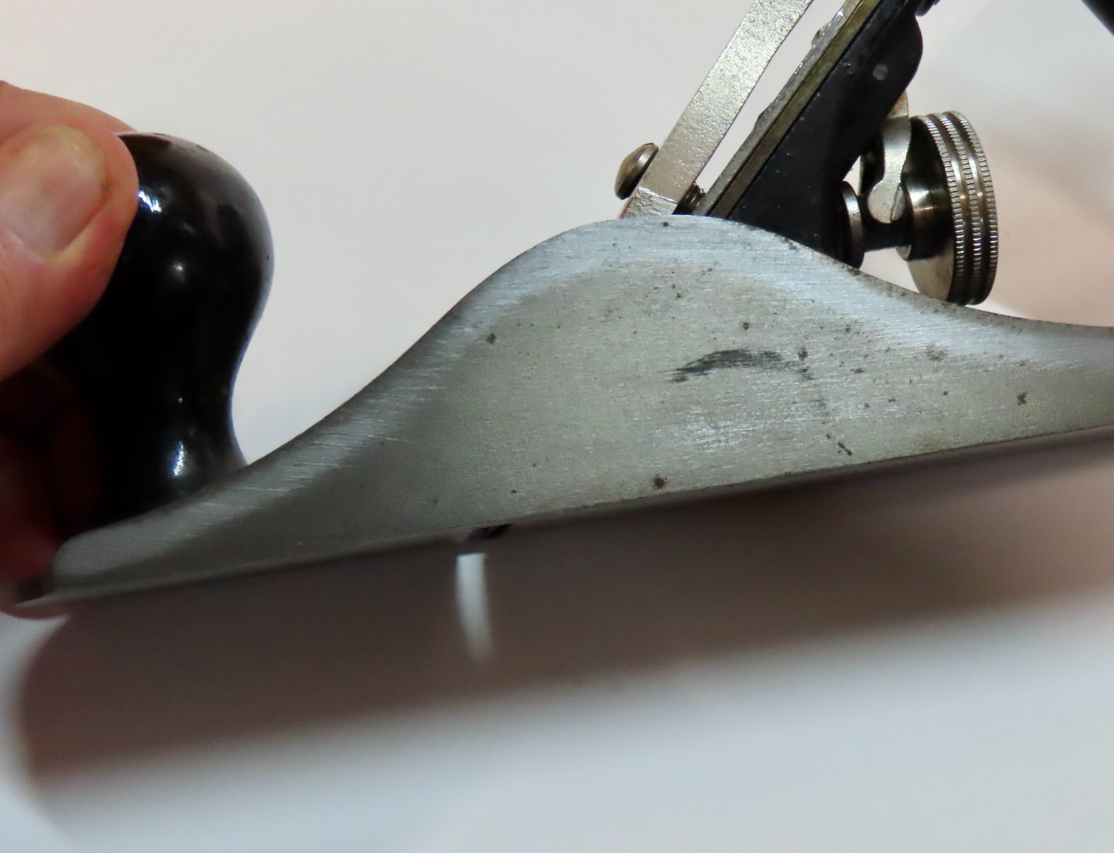 Vintage Stanley Handyman No. H1204 Bench Plane, 9 3/4” X 2 1/2”, Smooth Sole