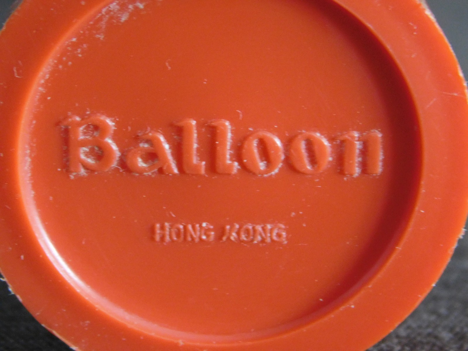 VINTAGE 10 1/4″ HIGH BALLOON RED/SILVER FLASHLIGHT