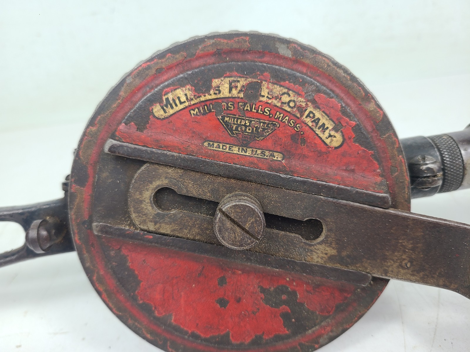 Vintage Millers Falls Co. Breast Drill No. 12 Tool