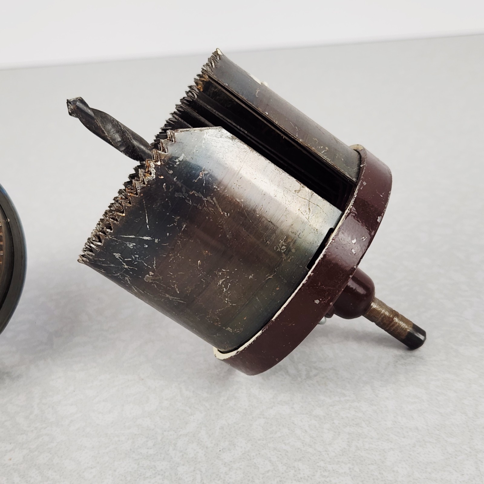 Vintage Multi Size Hole Saw Steel Japan & USA Woodworking Drill Bit