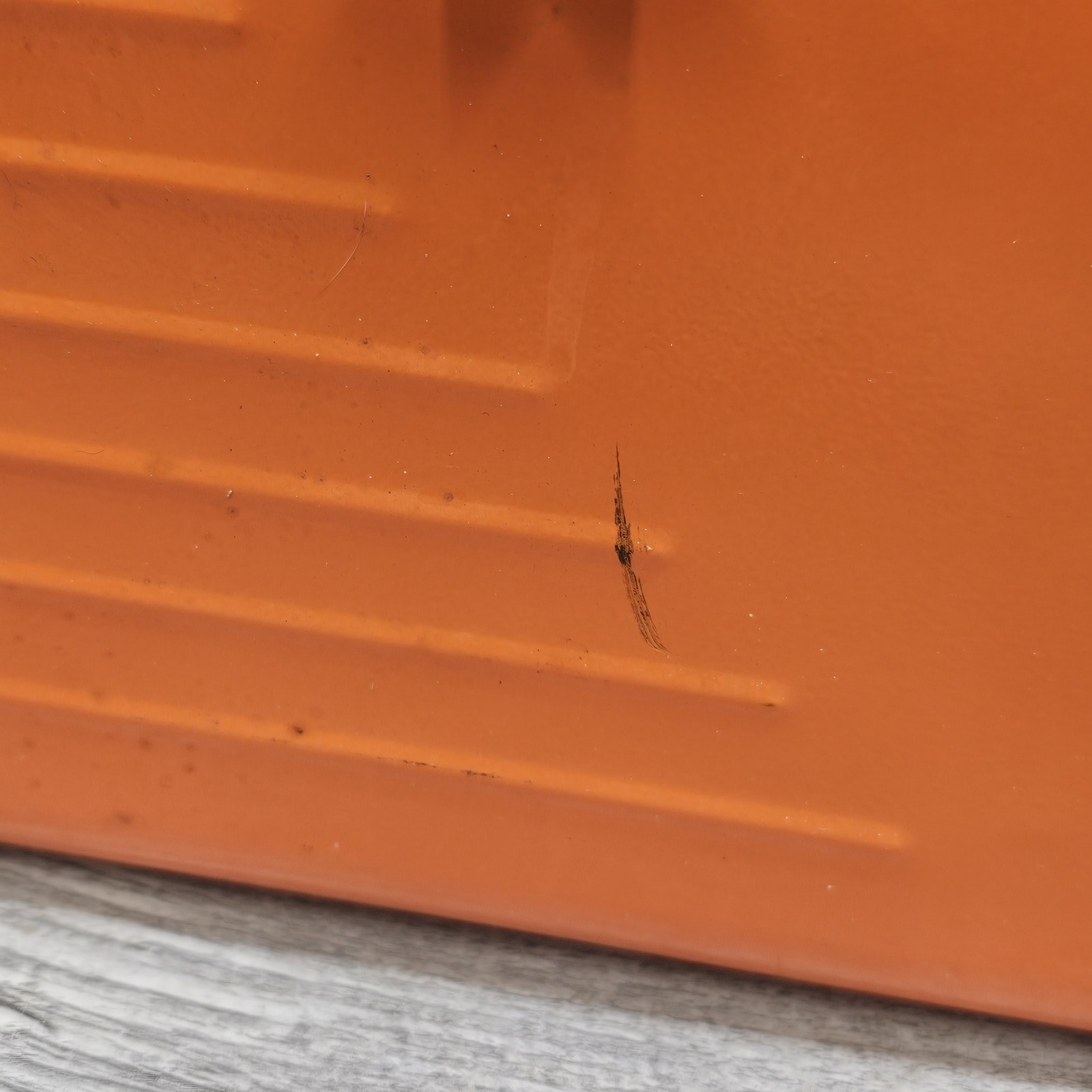 Harley-Davidson Motorcycle Orange & Black Plastic/Metal Tool Box Chest HDDX-22