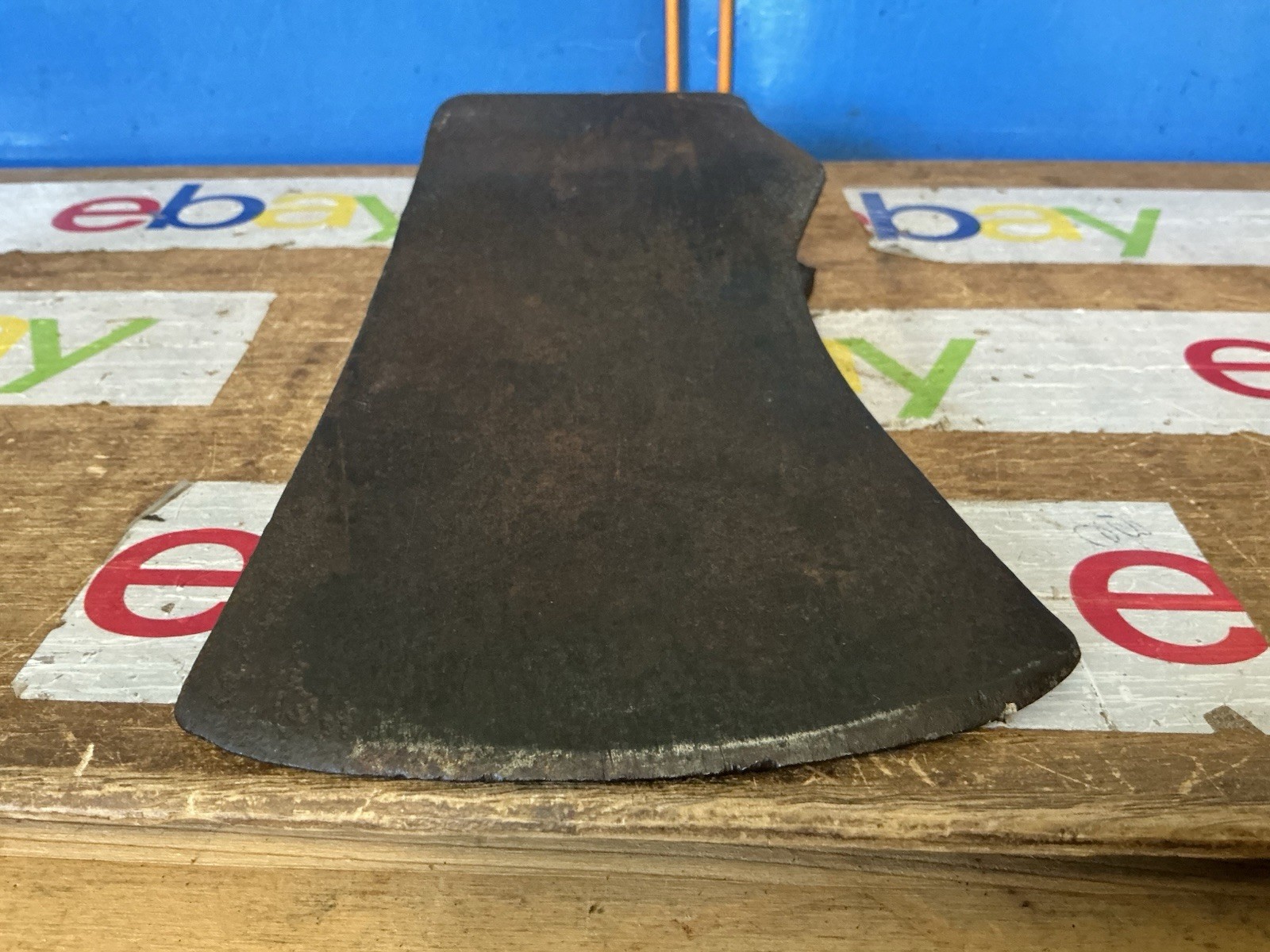Vintage Unbranded Jersey Pattern Axe Head. TRUE. TEMPER STYLE.