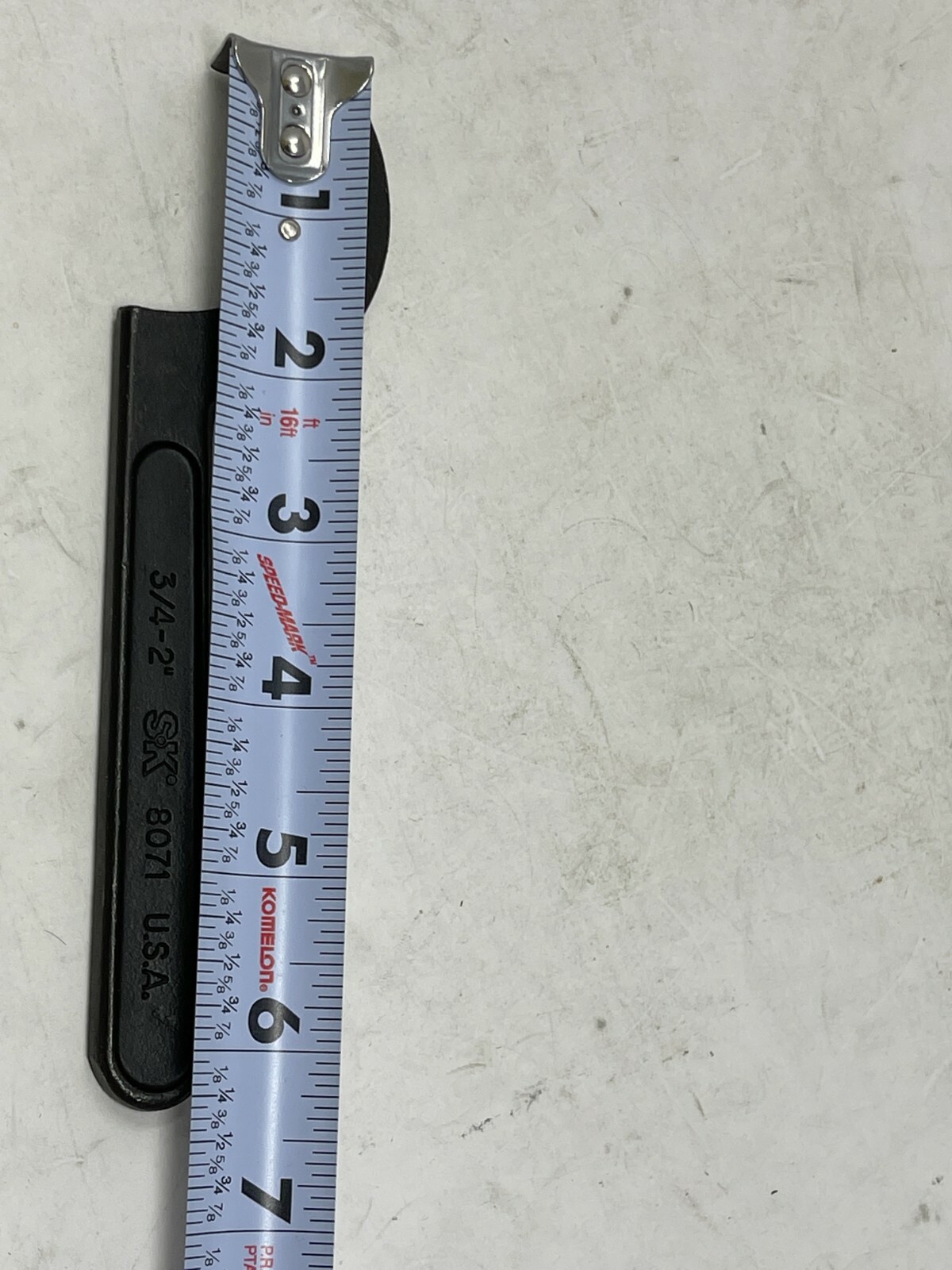 Vintage SK S-K Tools No. 8071 3/4″ – 2″ Spanner Hook Wrench Made in USA NOS