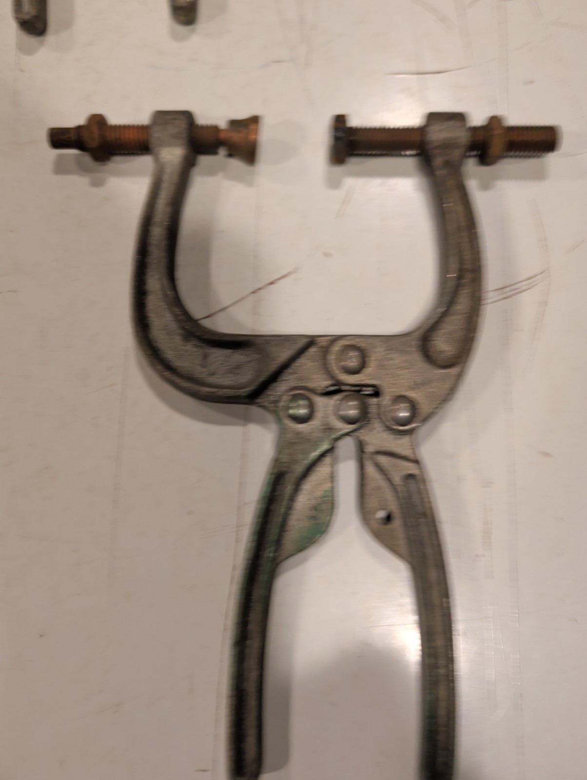 Vtg. De-Sta-Co Welding clamps (7pcs): All Are Number 474