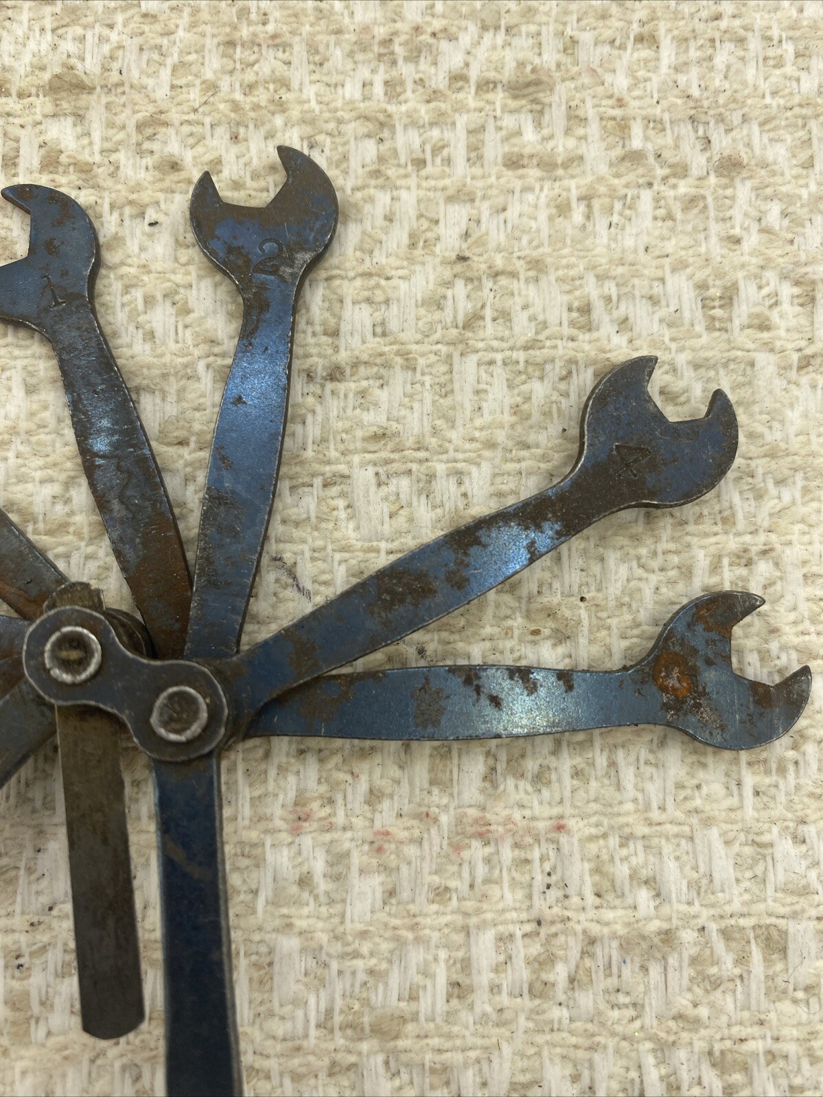 Set of Nubo T100 Spanners, Feeler Gauge & Screwdriver British made 🇬🇧