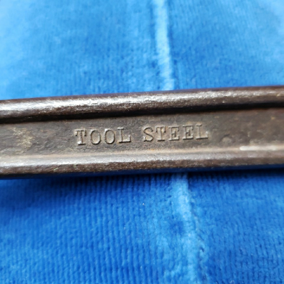 Vintage STILLSON 10” Adjustable Pipe Monkey Wrench USA NY Drop Forged Tool Steel