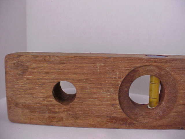 Journeyman Wooden Level 18″ Carpenters Building Hand Tools Vintage Condition