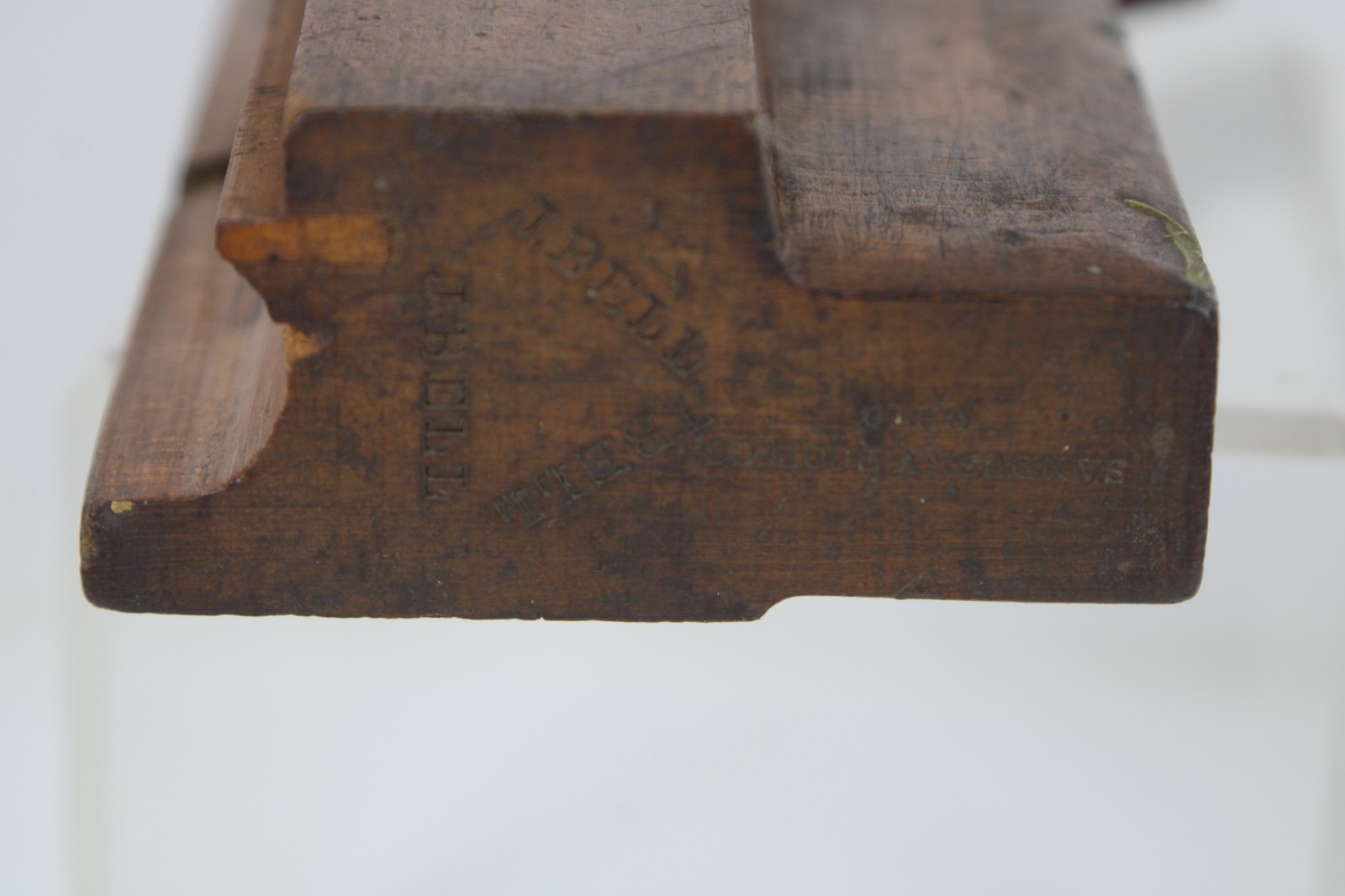 Antique Vintage Sandusky Tool Co 7/8″ Side Bead Moulding Plane Inv#CS85