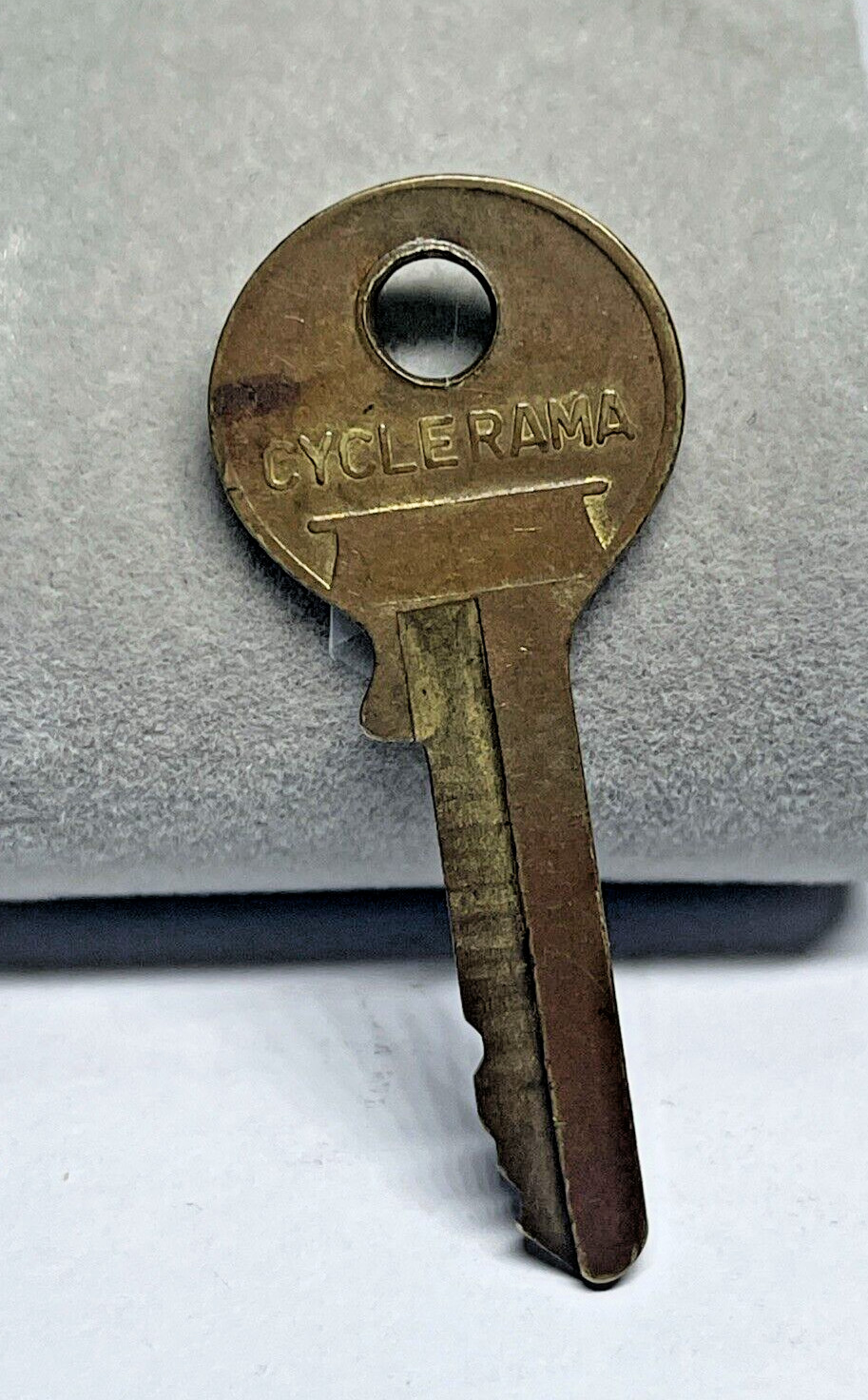 Vintage CYCLRAMA Brass Key Made in Hong Kong