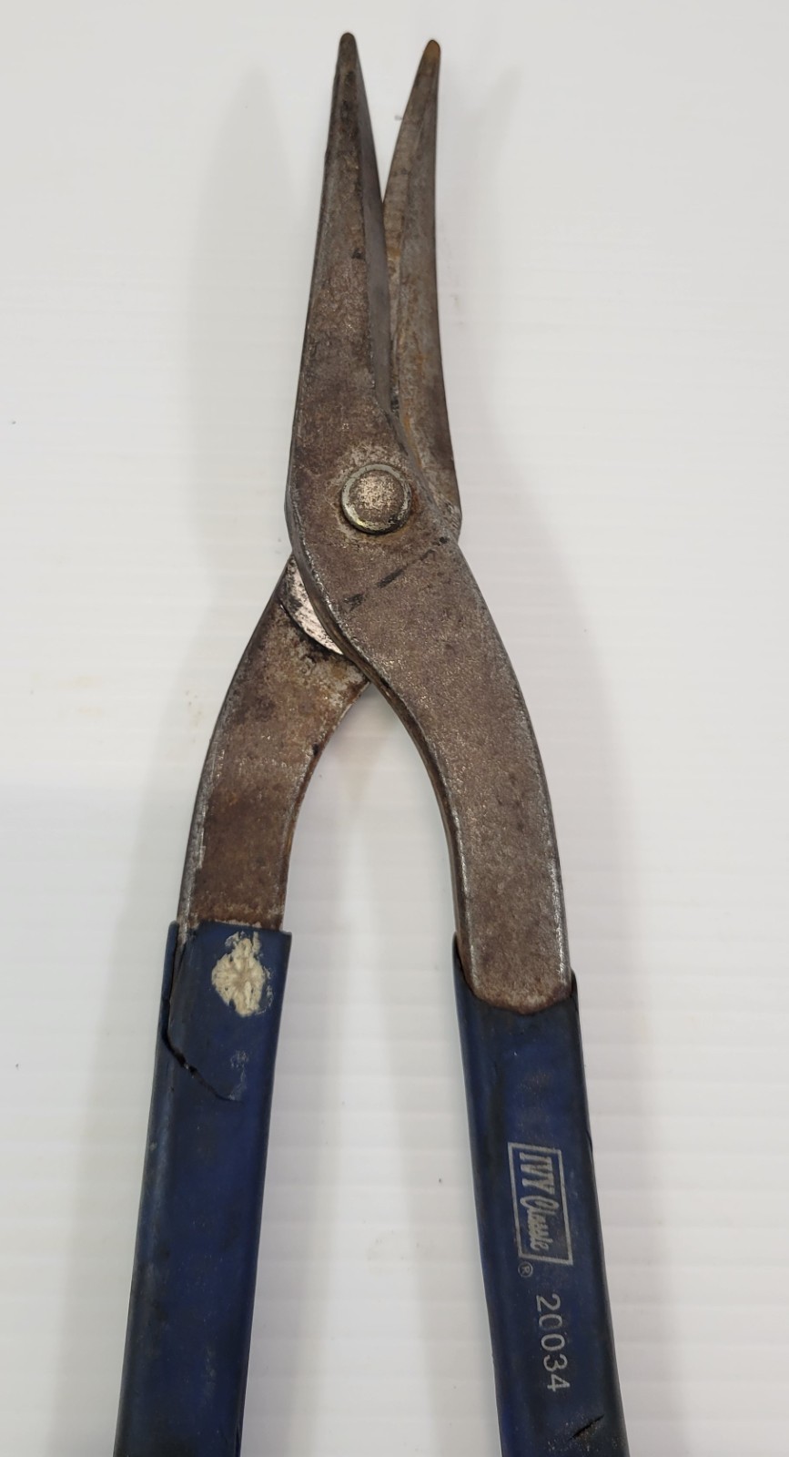 *J2) Vintage Mixed Lot of 3 Shears Metal Tin Snips Scissors Wiss Ivy Classic