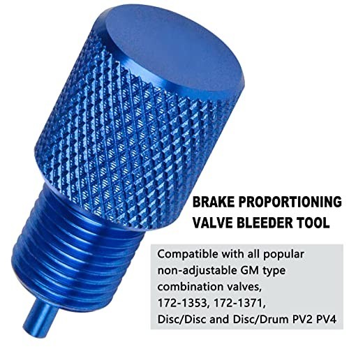 Brake Proportioning Valve Bleeder Tool for GM PV2 PV4 Disc Drum Bleeding