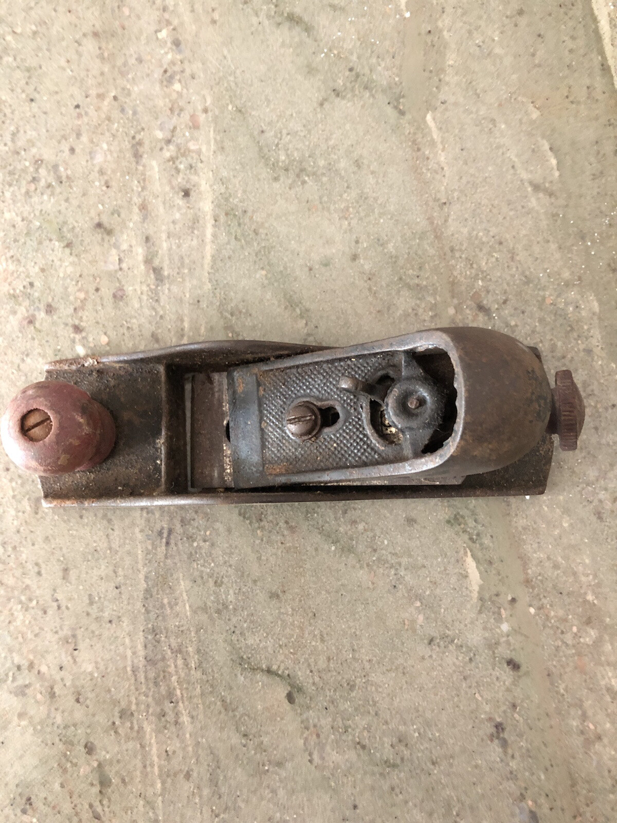 Vintage Dunlap Woodworking Plane Smooth Bottom Carpentry Tool 7″ x 2″ USA