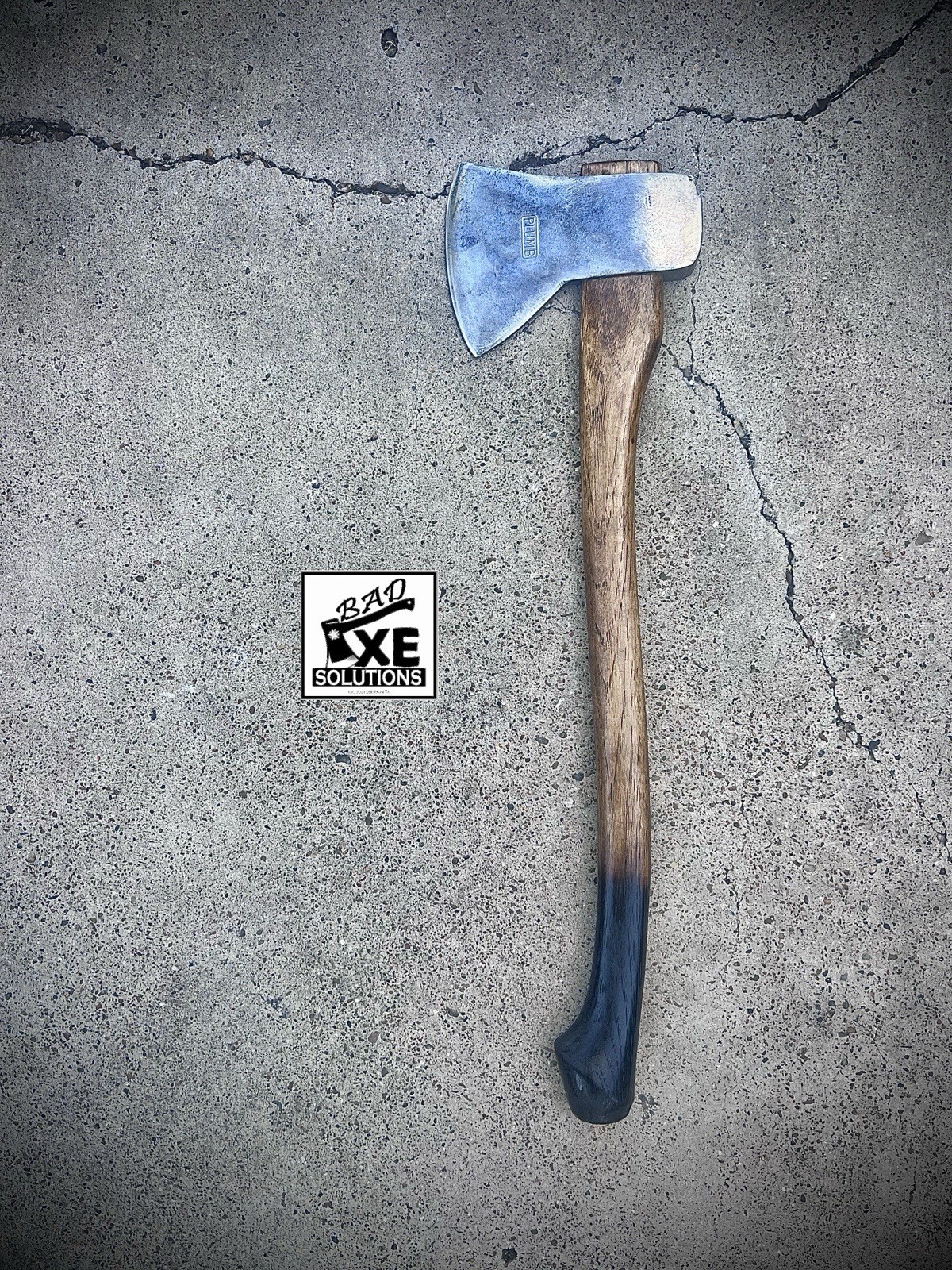 Bad-Axe PLUMB CEDAR Pattern 3.7lbs Axe w/ 24.5in Flamed Hickory Handle