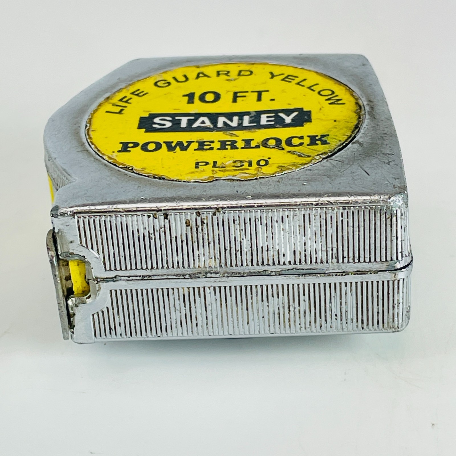 Vintage Stanley Life Guard 10 Ft Tape Measure Powerlock PL 310 Made in USA Tool