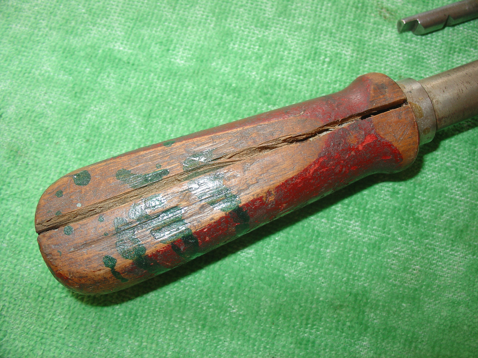 VINTAGE SPIRAL RATCHETING SCREWDRIVER (STANLEY YANKEE No.30) MADE IN FRANCE