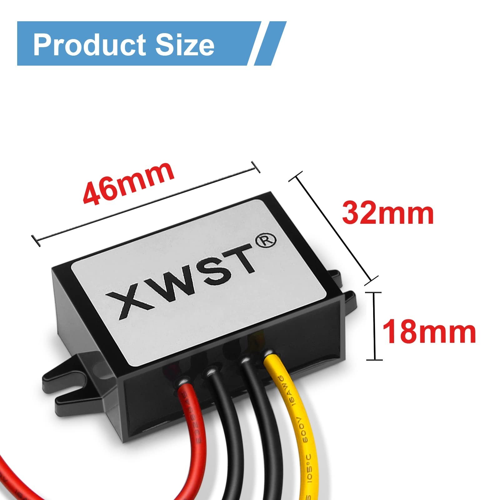 DC Converter 20-90V 12V Step Down Buck 2A Voltage Regulator for Golf Cart Car…