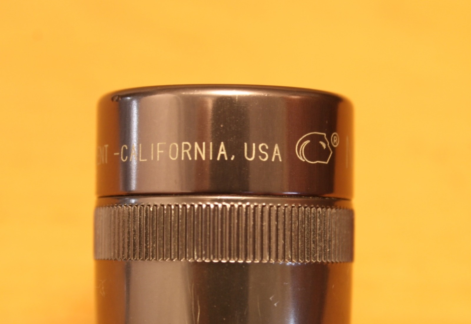 Vintage 1990’s Mini Maglite AA Gray Promotional Flashlight, Good Working Cond.