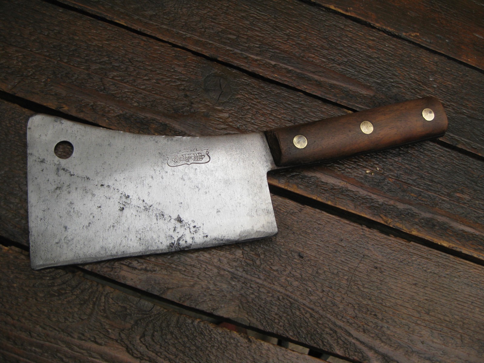 Rare Vintage 6″ Our Very Best Meat Cleaver