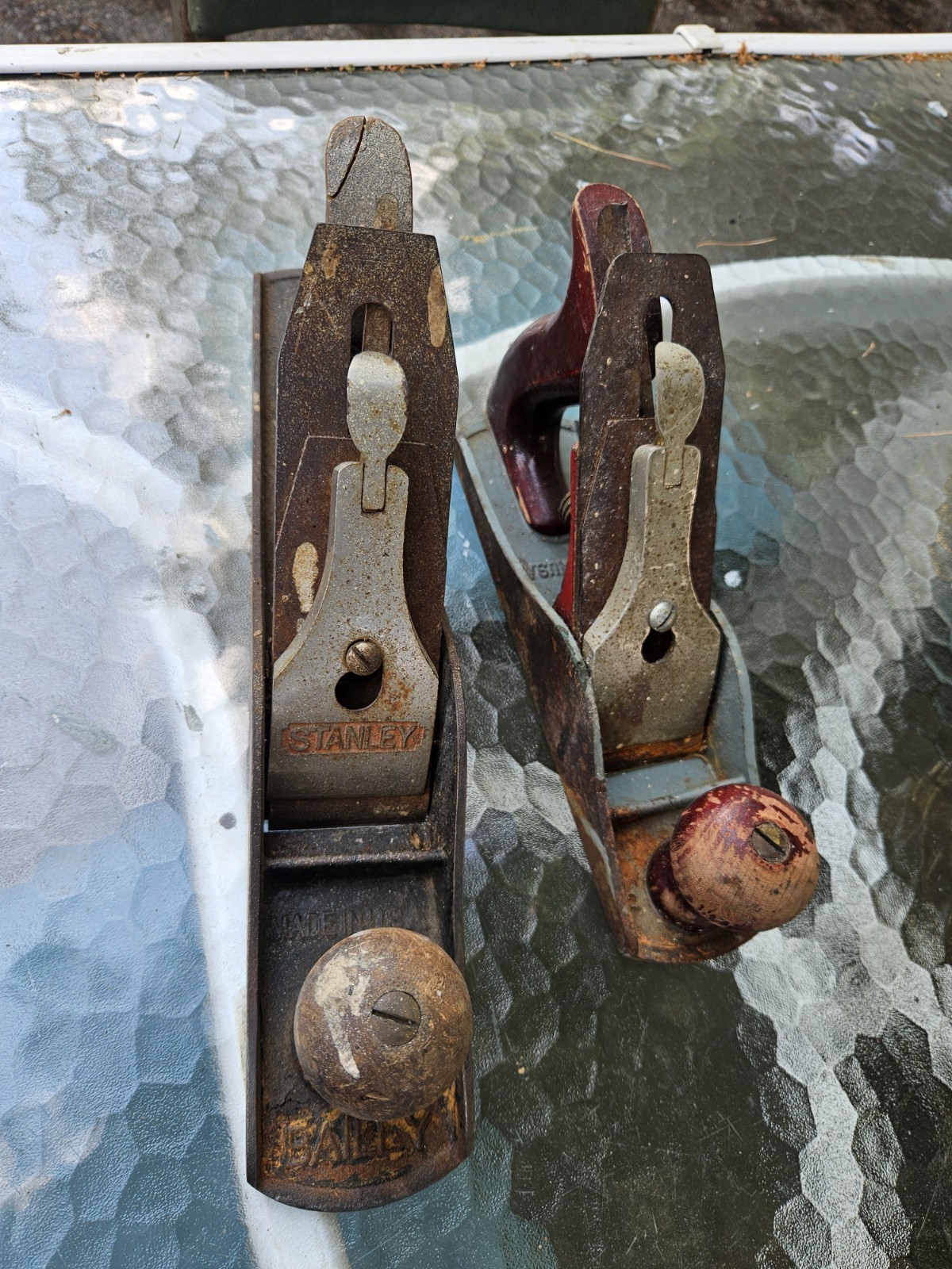 VINTAGE DEFIANCE BY STANLEY & 1 OTHER WOOD PLANE. LOT of 2 Wood Planes TOTAL