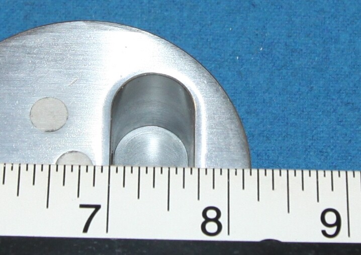 4 X Cobra satin heavy steel puck locks with an Abloy locking cylinder & 4 keys