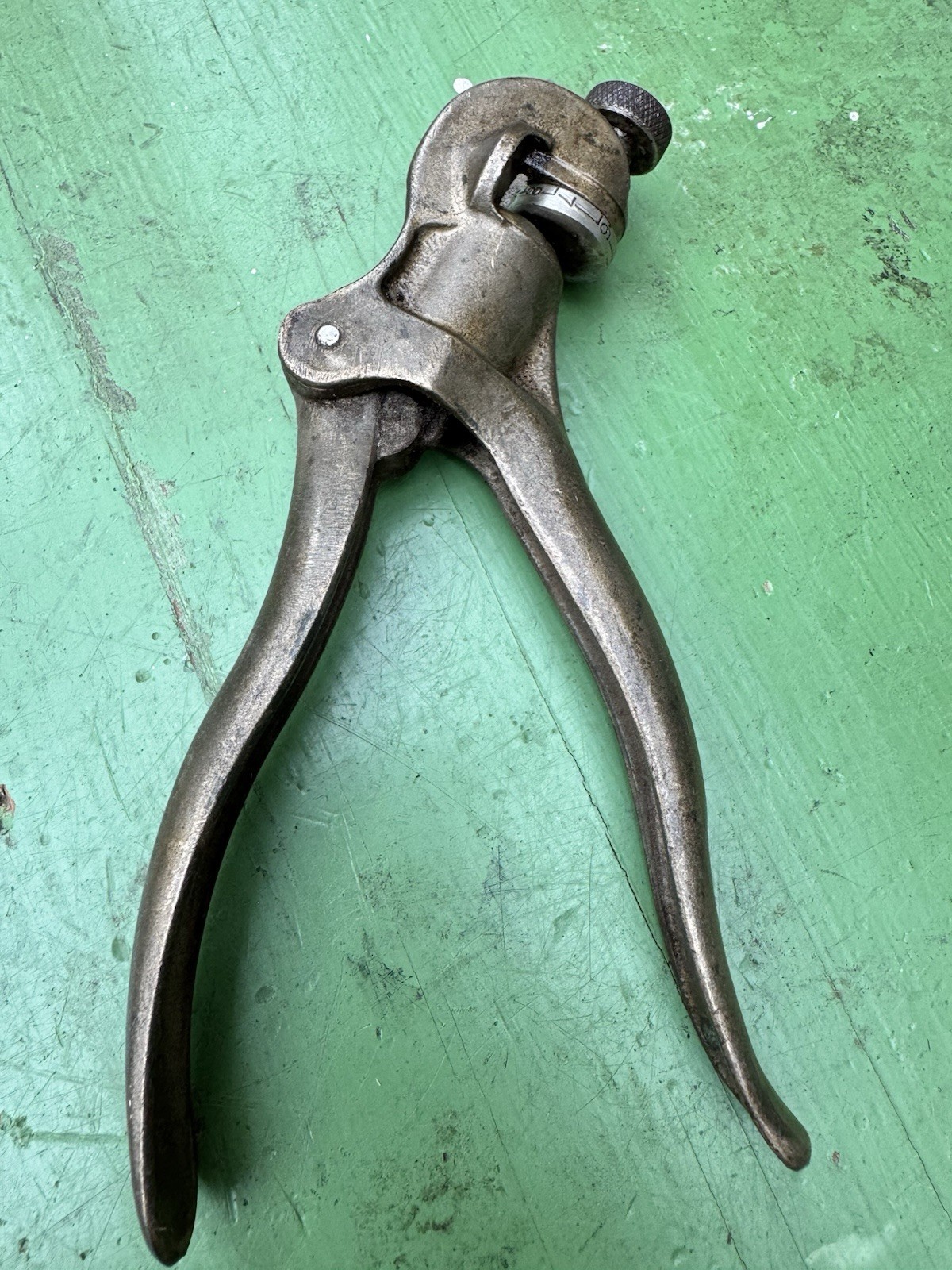 Vintage Eclipse No 77 Brass Saw Set Saw Setting Pliers Carpenter Old Tool