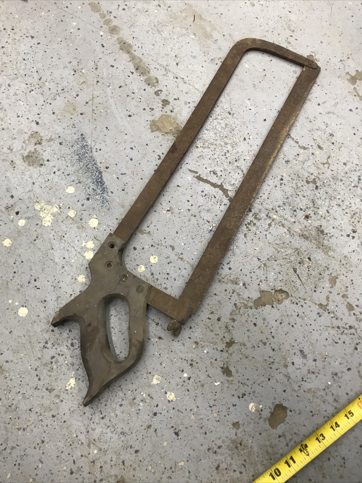 Vintage Wheeler Madden & Clemson Meat Butcher Hacksaw (20″ Saw Blade) 26″ Long