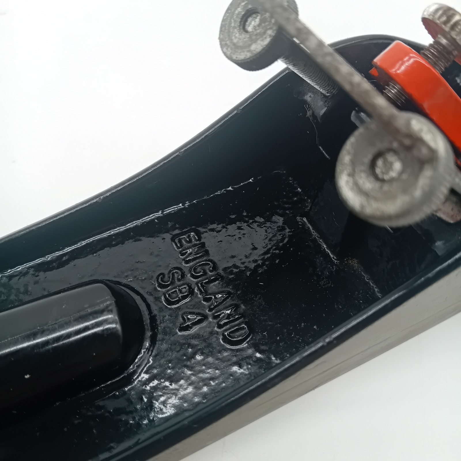 Vintage Stanley SB4 Smoothing Plane Made In England Carpentry Woodworking Tool