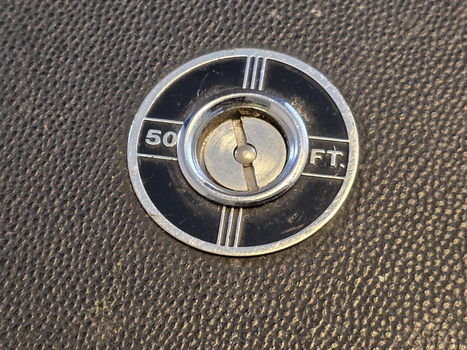 Vintage Keuffel & Esser Co. Stevens Wyteface “A” 50 Ft. Measuring Tape