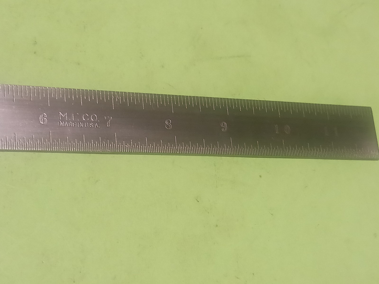 Vintage Millers Falls Combination Square 12″ Blade (only) works great