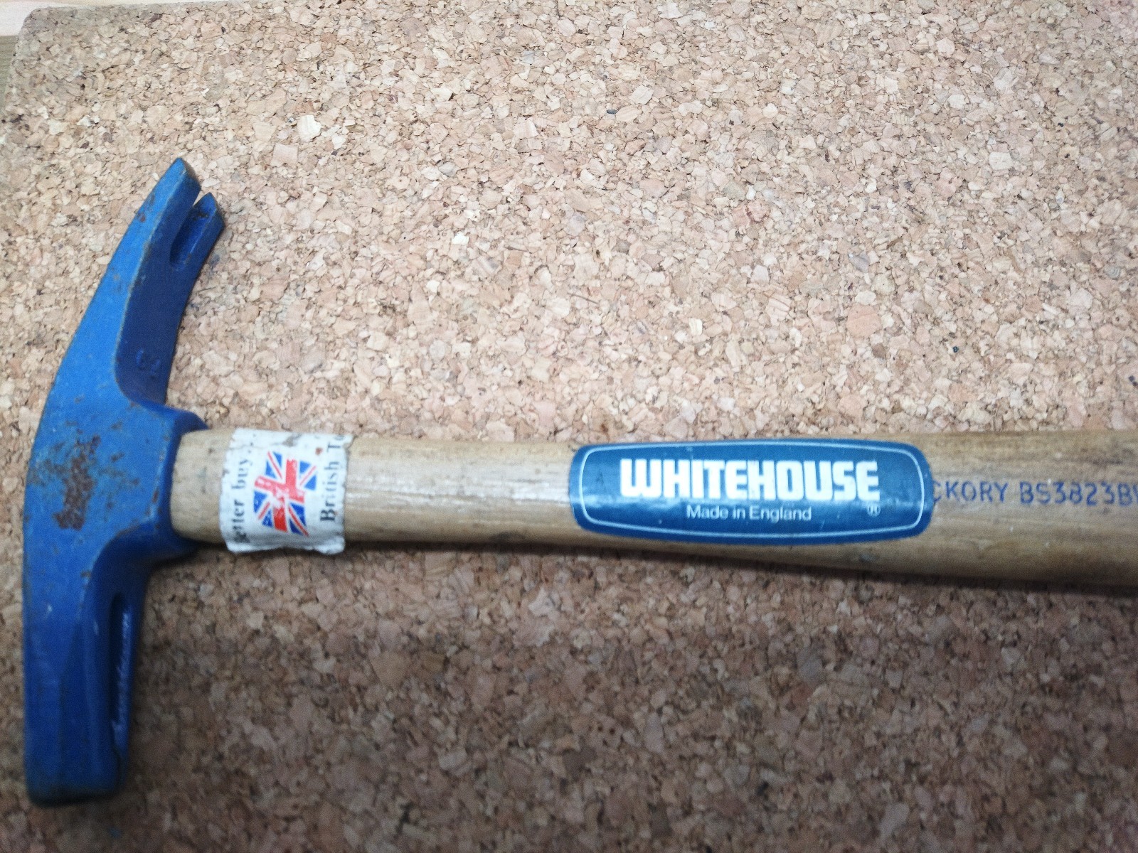 Vintage Whitehouse Upholstery Leatherworkers Hammer with Magnetic End – England